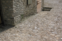 Small Faced Flint Stone Cobbled Floor