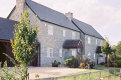 Random Quarried Lias Walling cropped back to 150mm