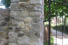 Large Faced Flint Stone with a special order of Large Faced Flint Stone Corners