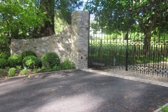 Large Faced Flint Stone with a special order of Large Faced Flint Stone Corners