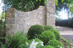 Large Faced Flint Stone with a special order of Large Faced Flint Stone Corners